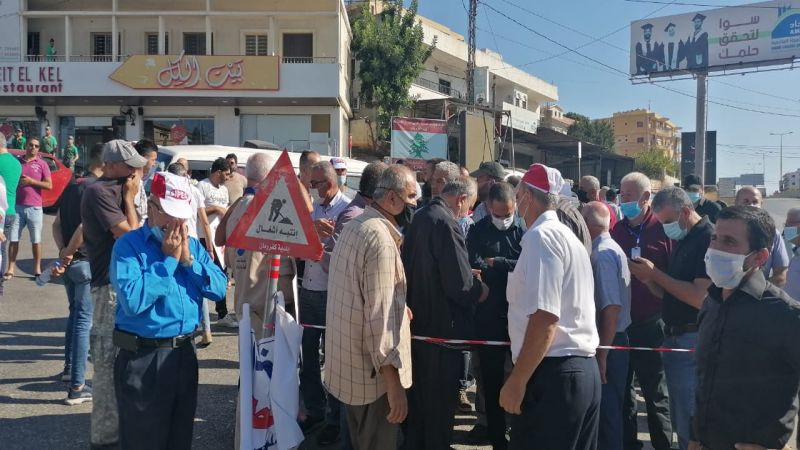 أهالي البقاع لبوا قرار الإتحاد العمالي العام: لمزيد من التصعيد