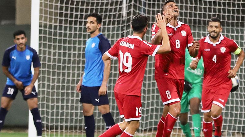 انتصار ودي لمنتخب لبنان على فريق الفجيرة الإماراتي