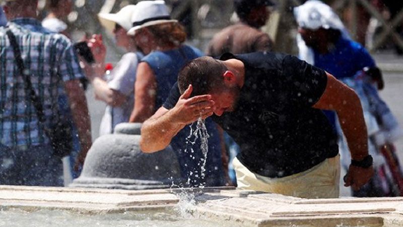 الحرارة في أوروبا حارقة.. وموجة الحر تحطّم رقمًا قياسيًا