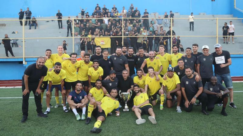 العهد بطلًا لكأس الاتحاد باكتساحه الأهلي النبطية برباعية