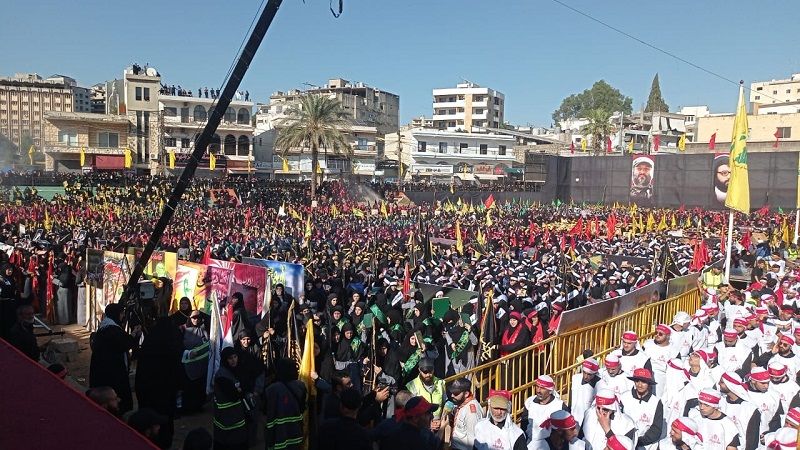 بالصور.. مسيرة الثالث عشر من المحرم في النبطية