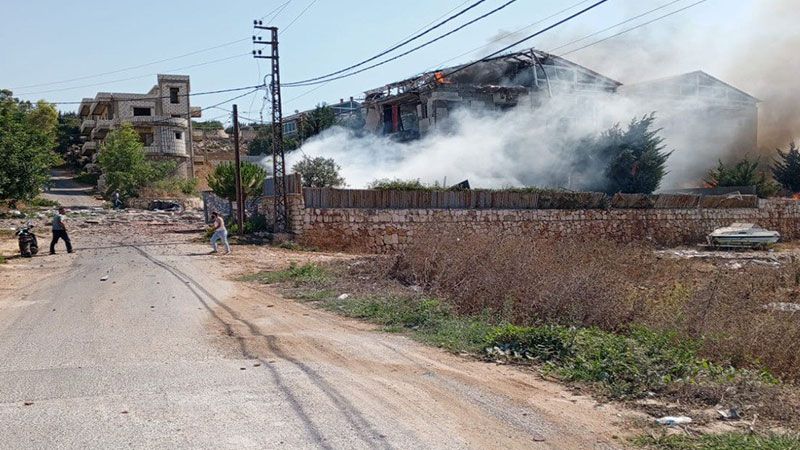 5 شهداء في غارة صهيونية على ميفدون الجنوبية&nbsp;