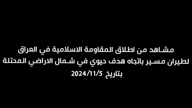 فيديو| المقاومة العراقية تهاجم هدفًا حيويًا شمال الأراضي المحتلة