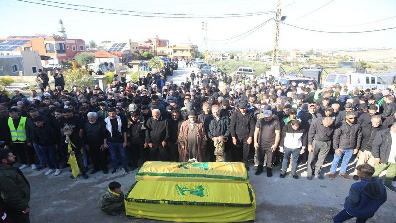 بالصور| تشييع الشّهيدين علي وبلال مسلماني في الشعيتية