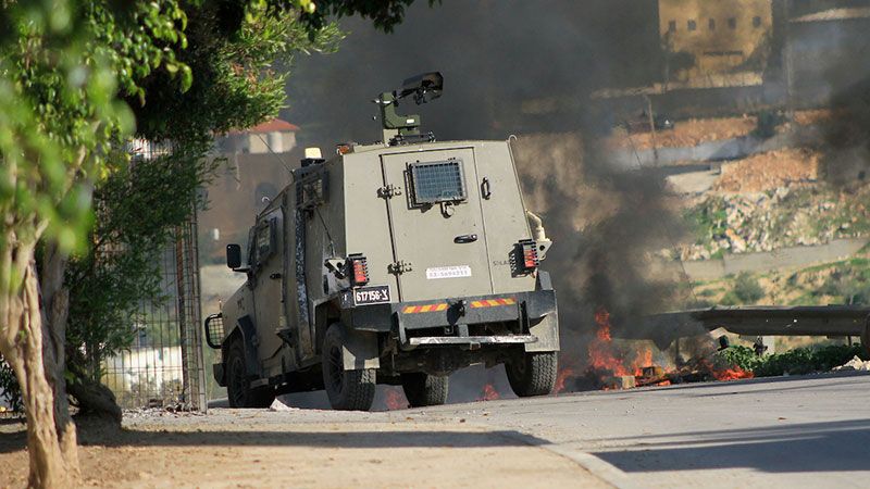 المقاومة الفلسطينية تتصدى لاقتحام قوات الاحتلال بلدة السيلة الحارثية في جنين